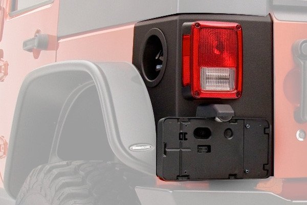 Protectores de Esquinas Traseras para Jeep JK 4 Puertas 07-16