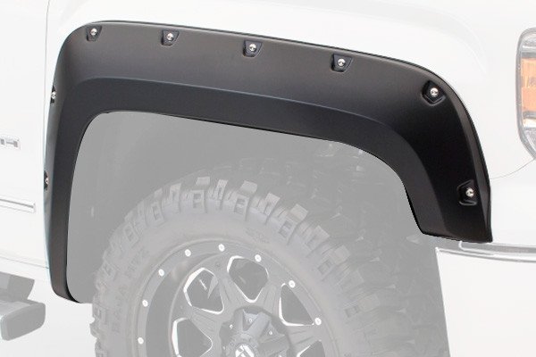Cantoneras Delanteras Pocket Style Negro Matte-OE para GMC 14-15