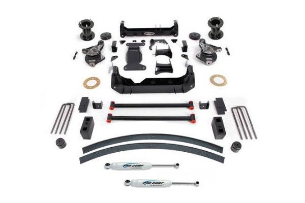 Suspensión 4" con Amortiguadores ES9000 para GMC Sierra / Silverado 14-16