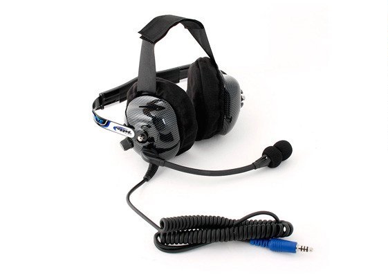 BTH Ultimate Carbon Carbon Fiber Offroad Wired Headest