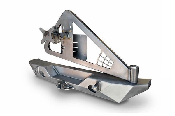 Defensa Trasera con Porta Llanta Rockbrawler II para Jeep