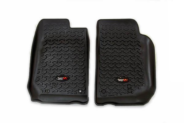 Tapetes Negros (PAR) Delanteros para Jeep JK 2-4 Puertas 07-12
