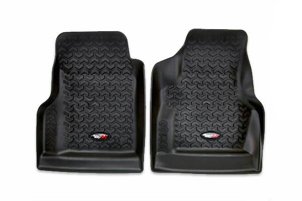 Tapetes Negros (PAR) Delanteros para Jeep TJ 2 Puertas 97-06