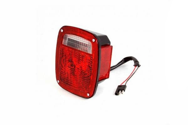 Calavera Derecha Trasera Negra para Jeep CJ 81-86