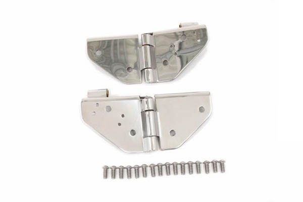 Bisagras Cromadas en Parabrisas para Jeep YJ 87-95