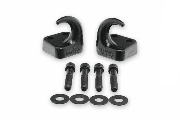 Tow Hook Negro Delantero para Jeep TJ 97-06