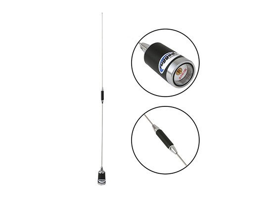 ANTENNA 1/2 PARA RADIOS MOBILES 2 BANDAS