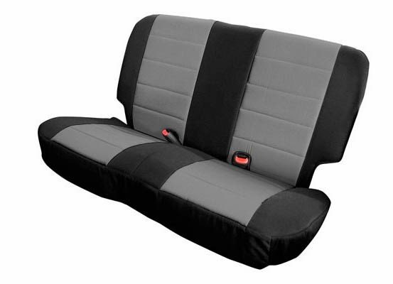Cubreasientos Traseros Gris para Jeep JK 4 Puertas 08-11