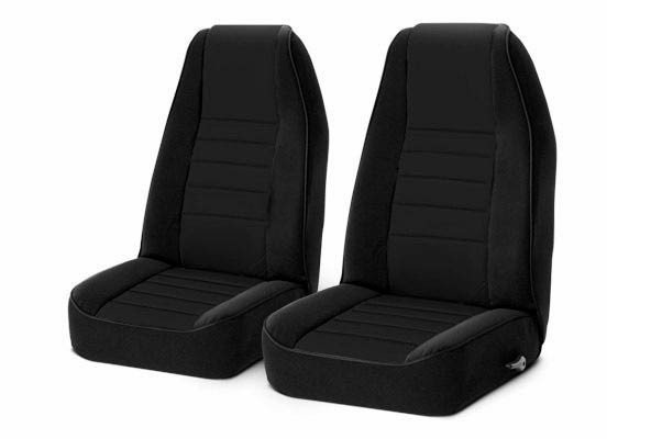 Cubreasientos Delanteros Negros para Jeep JK 07-11