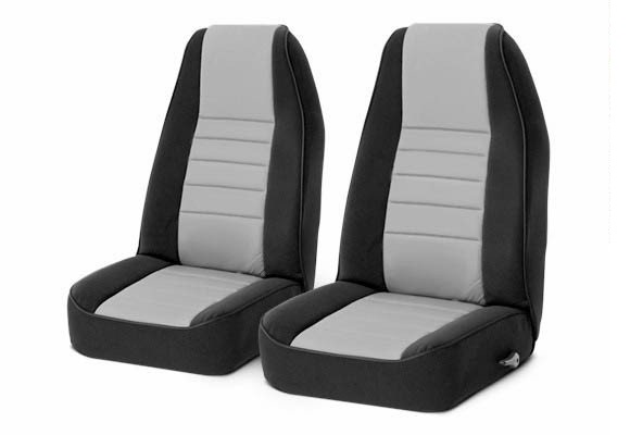 Cubreasientos Delanteros Gris para Jeep TJ 03-06