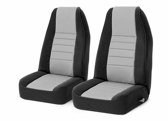 Cubreasientos Delanteros Gris para Jeep JK