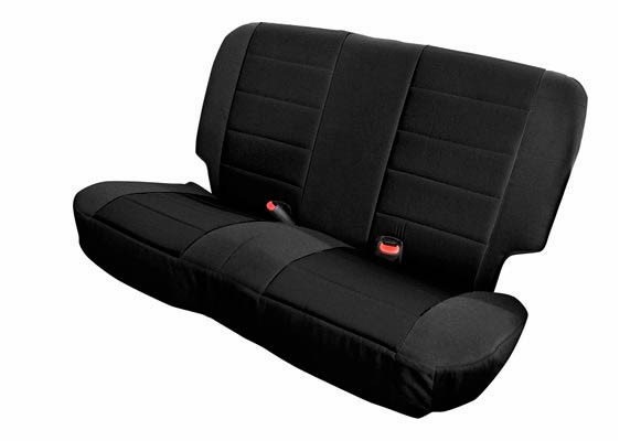 Cubreasientos Traseros Negros para Jeep JK 4 Puertas 2007