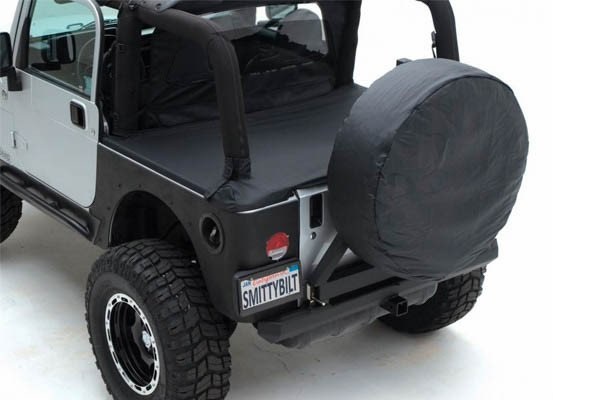 Cubierta Tonneau Denim Negra para Jeep YJ 92-95