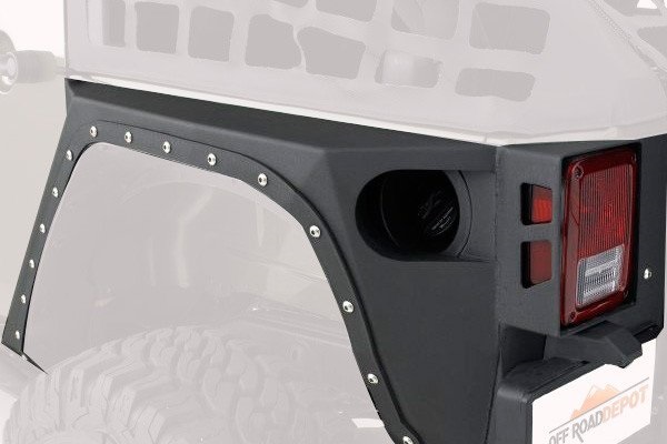 Armaduras Traseras XRC para Jeep JK 2 Puertas 07-13