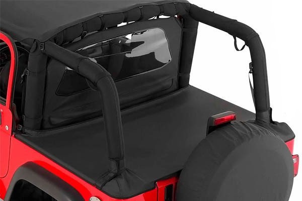 Cubierta Tonneau Diamond Negro para Jeep JK 2 Puertas 07-13